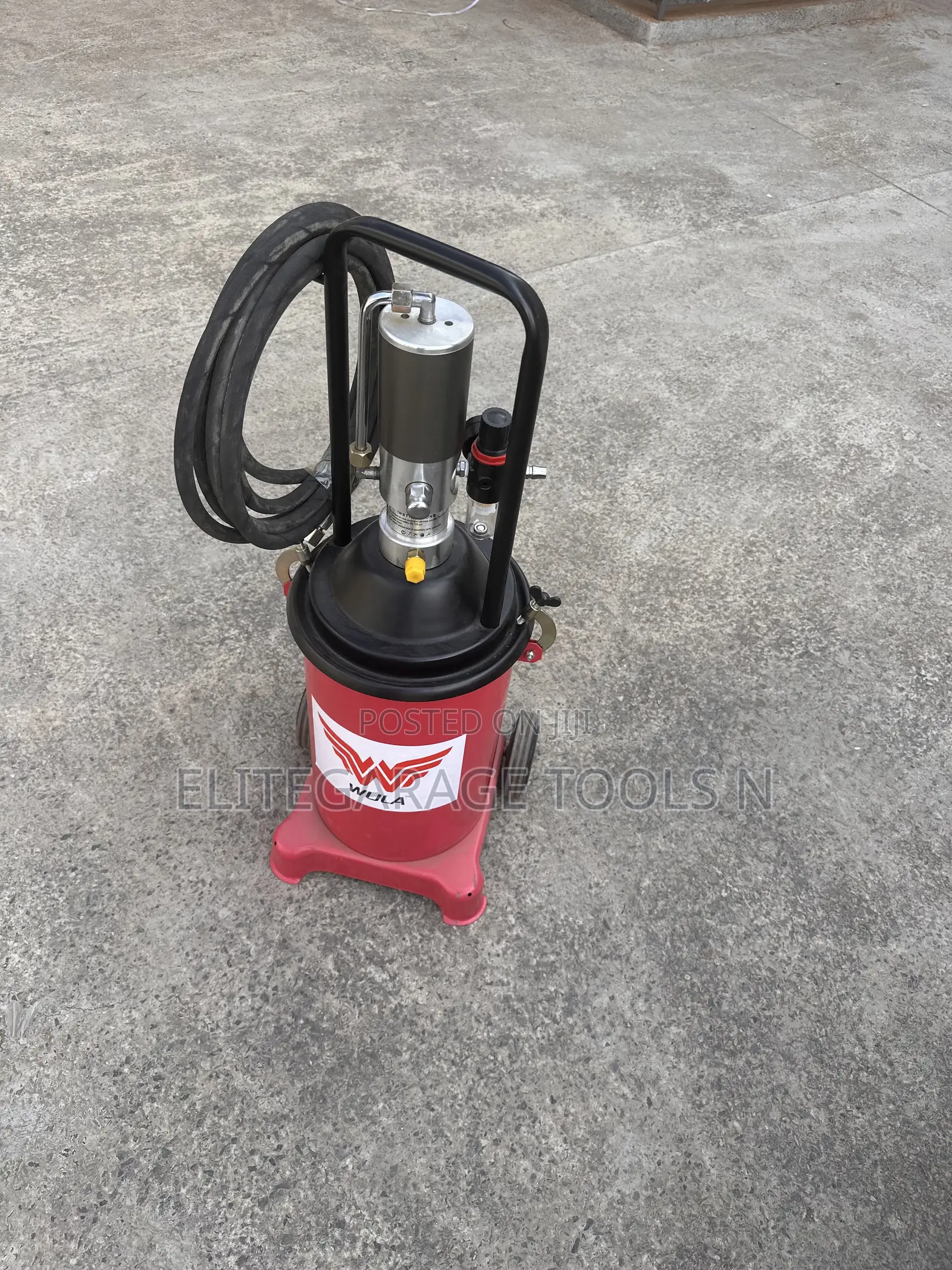 Heavy Duty Advanced Pneumatic Grease Bucket