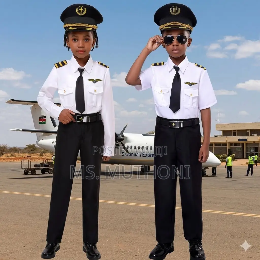 Airline Pilot Costume  for School Career Day