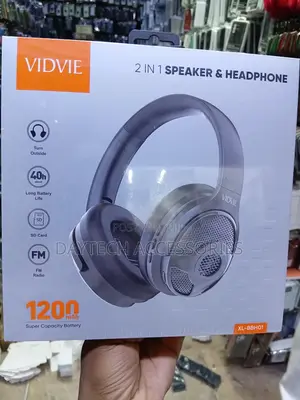 VIDVIE XL-BBH01 Premium Headphone 2-in-1 Headphone & Speaker.