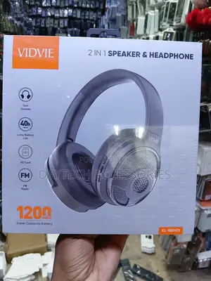 The Vidvie XL-BBH01 2-in-1 Speaker & Headphone.