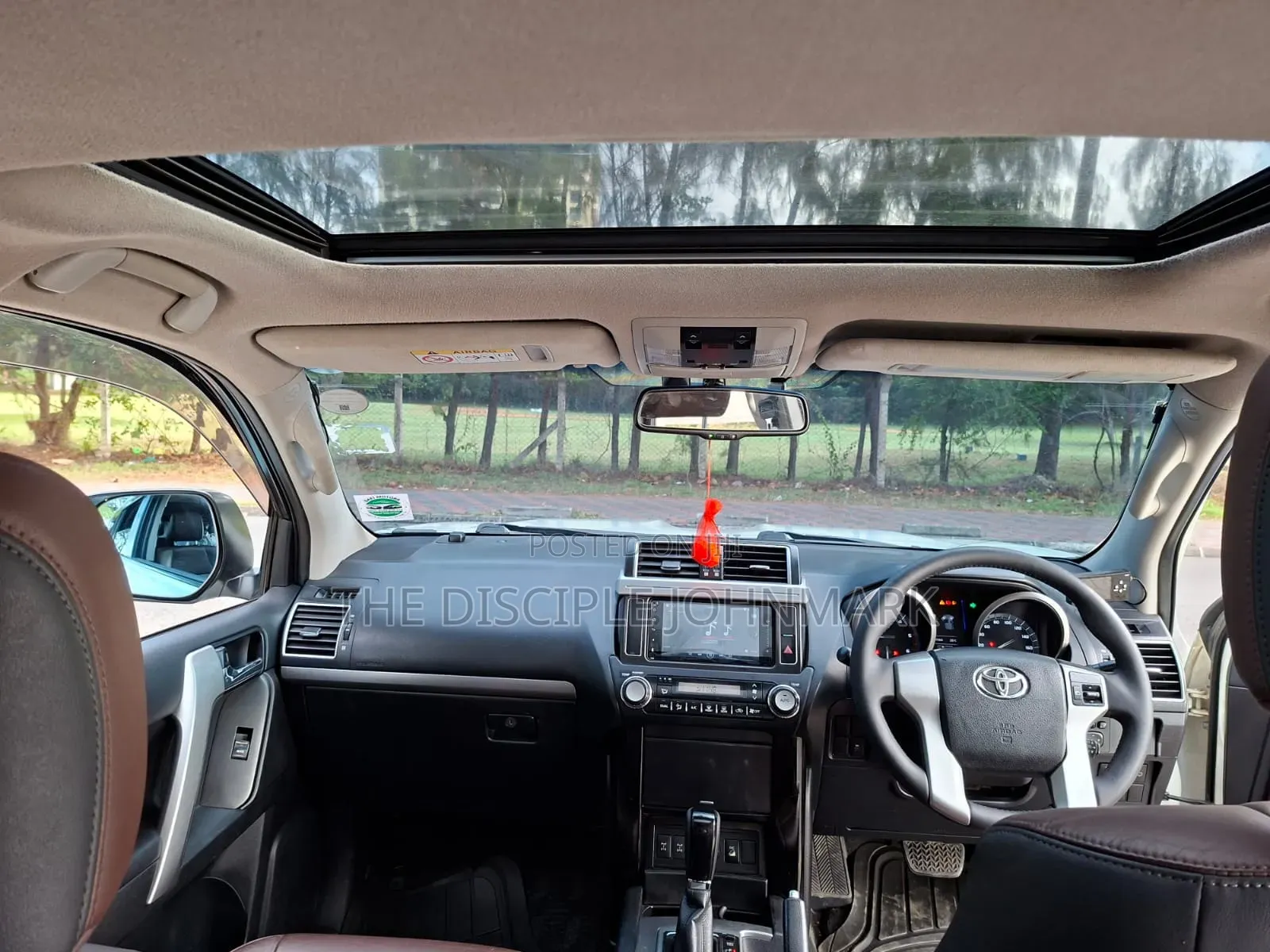 Toyota Land Cruiser Prado 2017 White