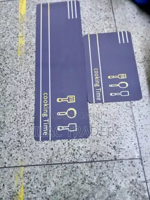 2pcs Kitchen Mats With Rubber Super Non-Slip Underside *Gale