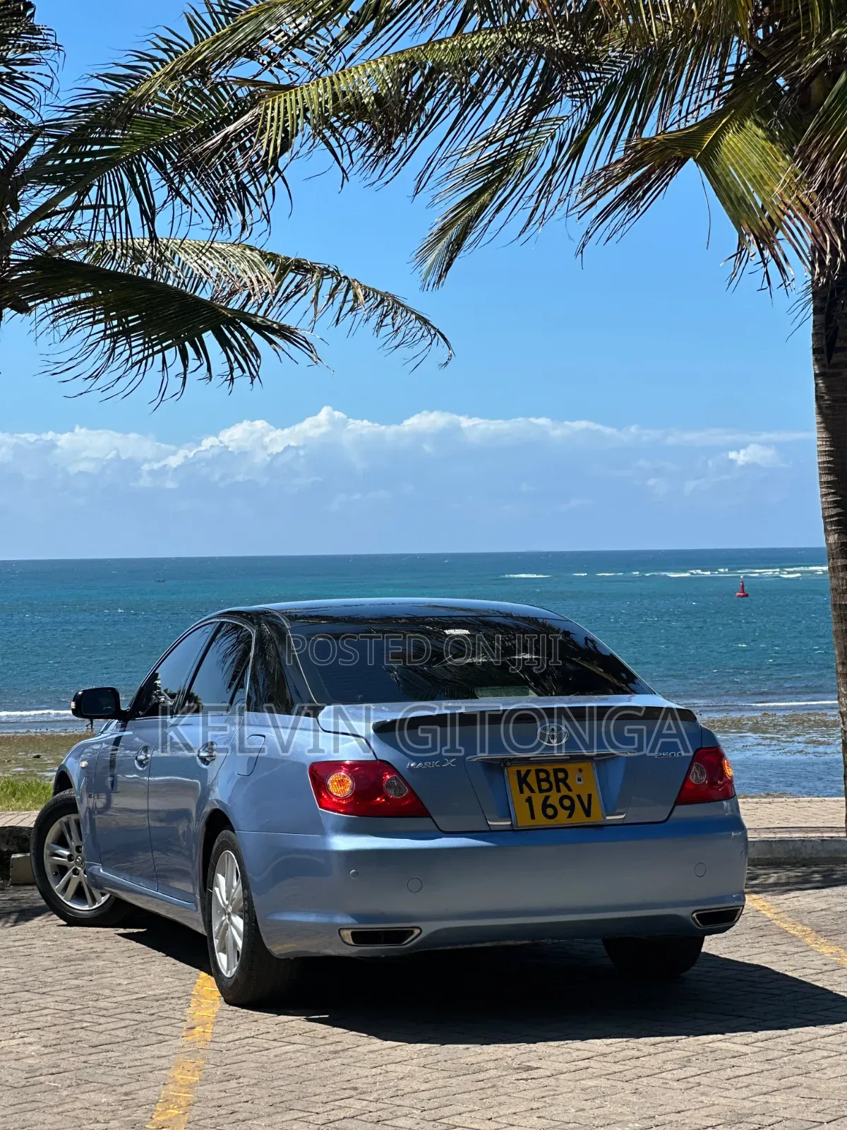 Toyota Mark X 2009 Blue