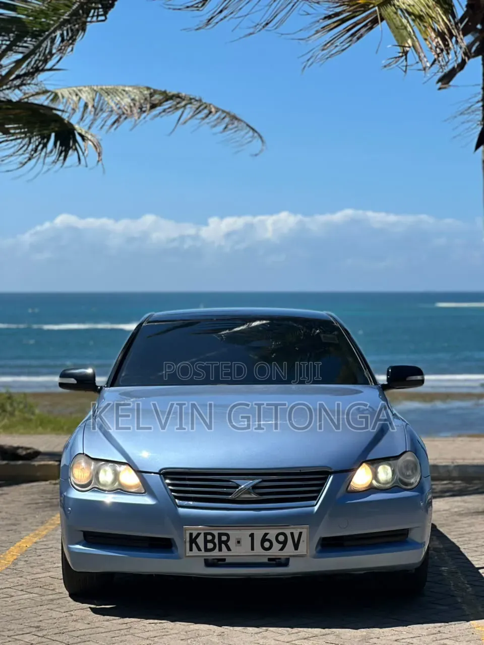 Toyota Mark X 2009 Blue