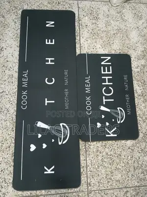 Rubber Bottom Kitchen Mat 2pcs Gale