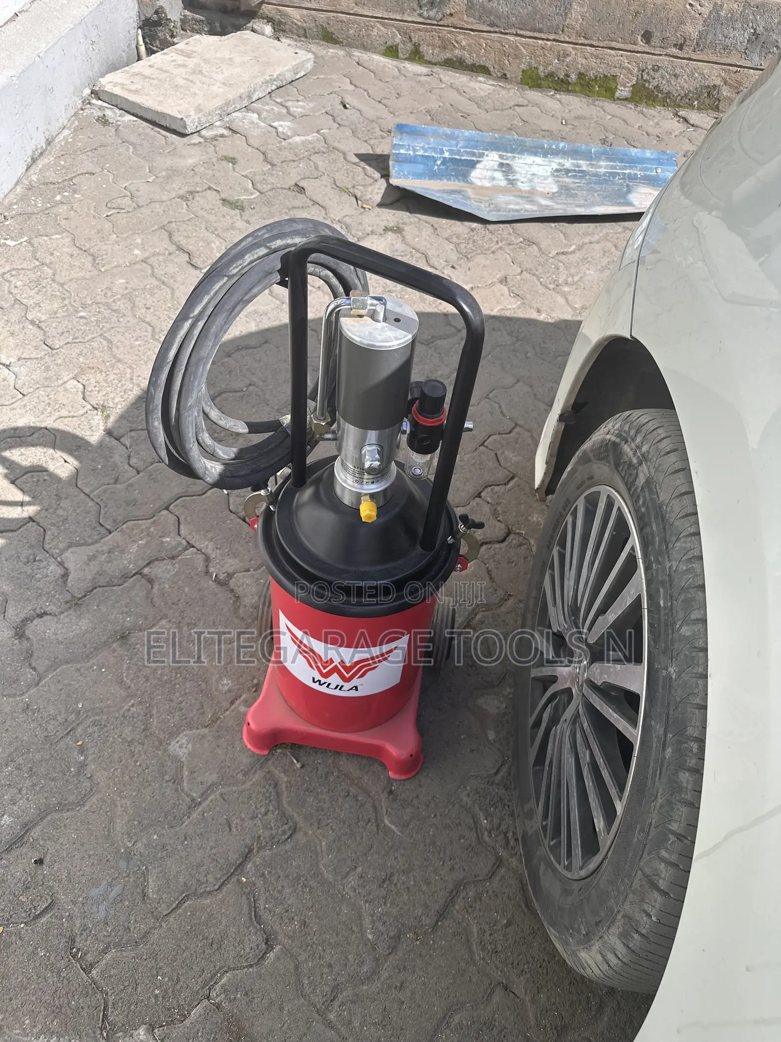 New Advanced Sunshine Italy Pneumatic Grease Bucket Machine