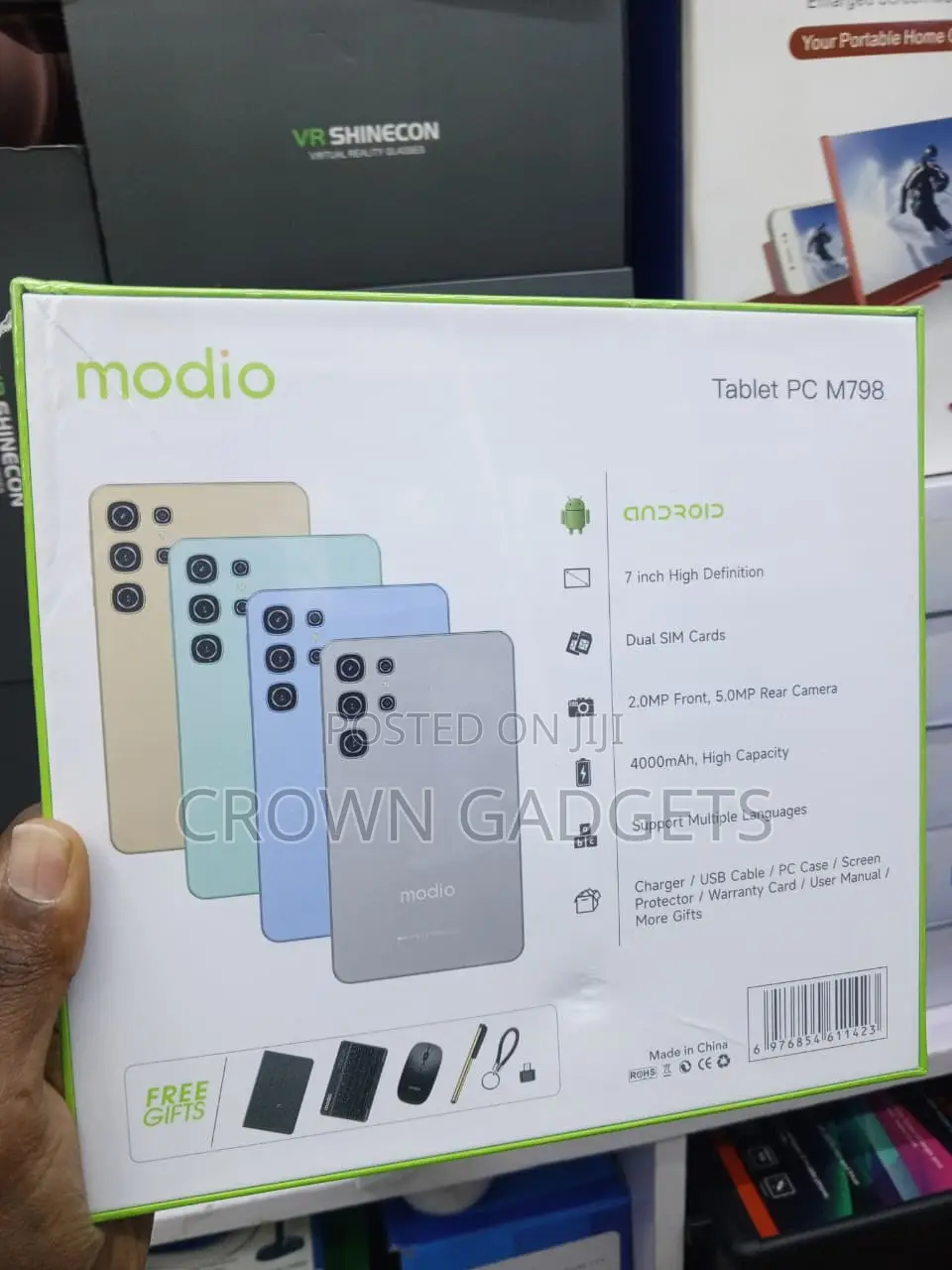 New Modio M798 512 GB Blue