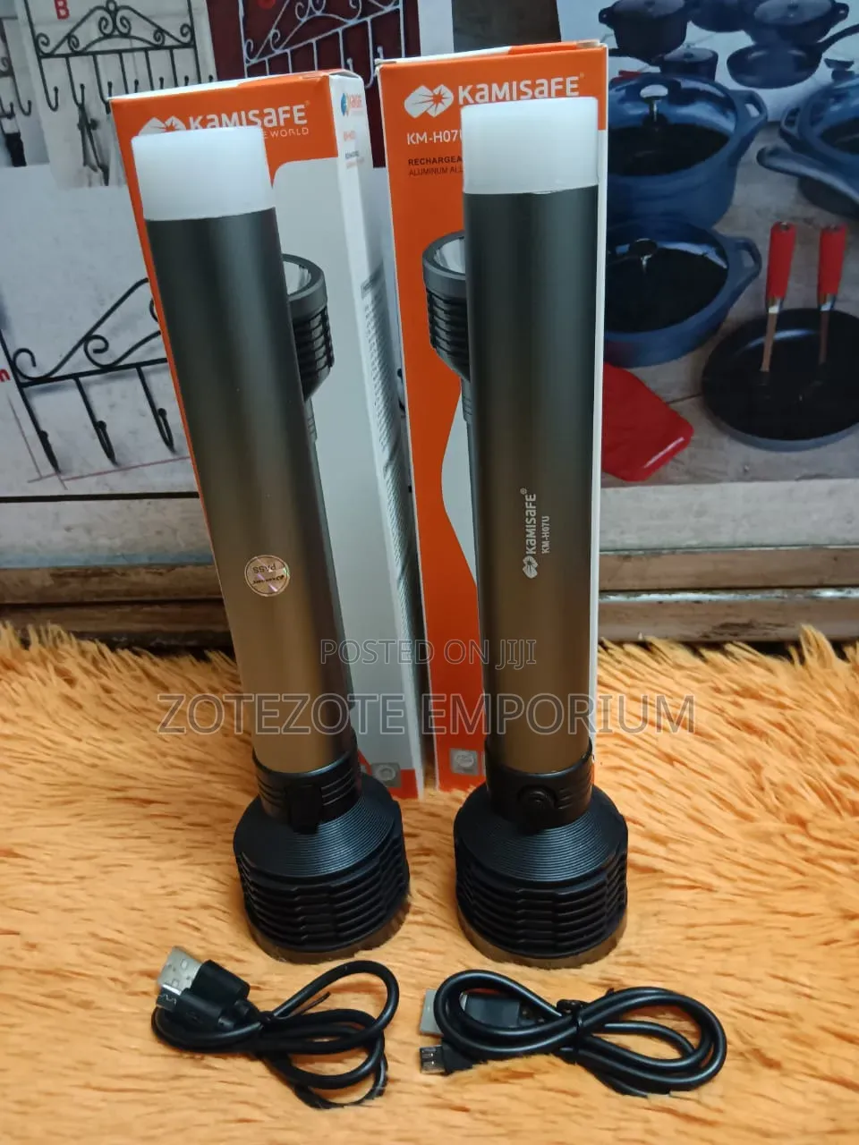 Kamisafe Recheargeable Torch-Ho7u