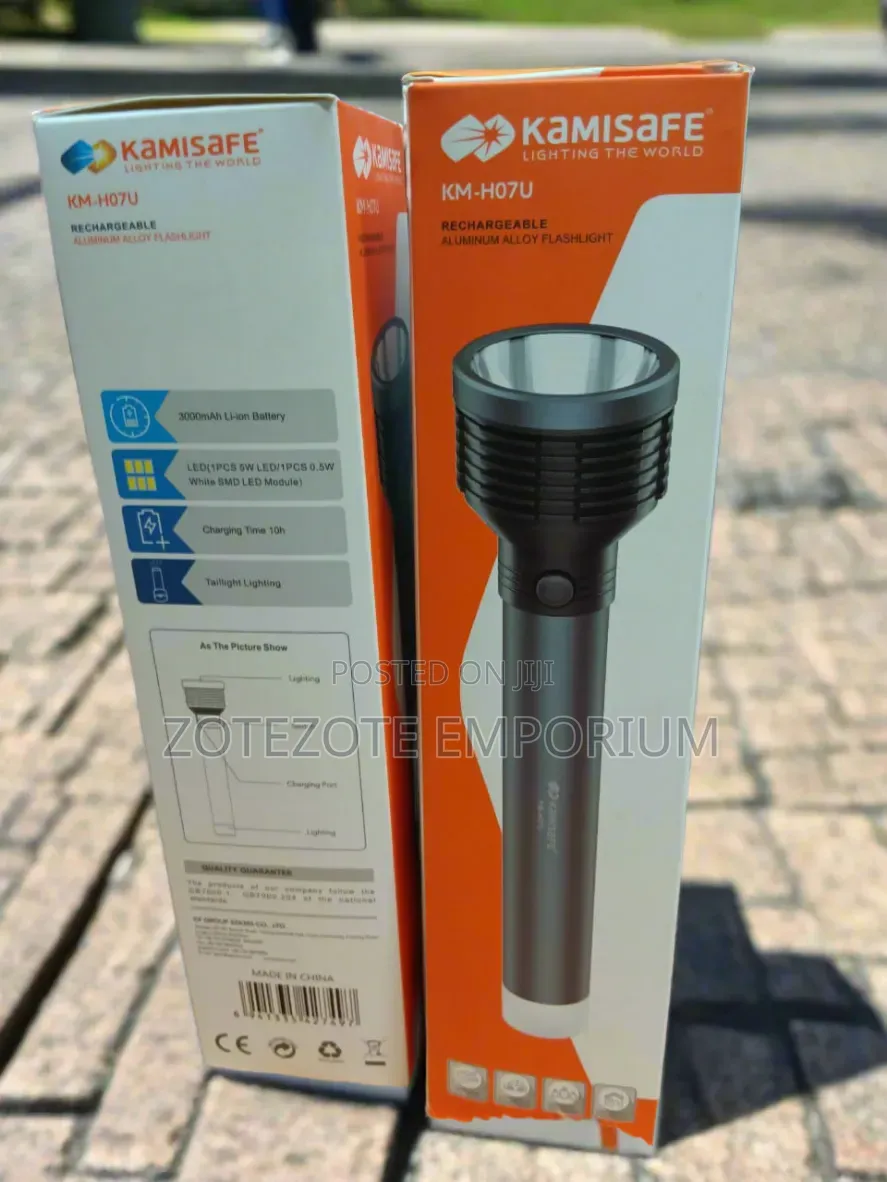 Kamisafe Recheargeable Torch-Ho7u
