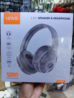 VIDVIE XL-BBH01 Wireless Speaker & Headphone 2-in-1.