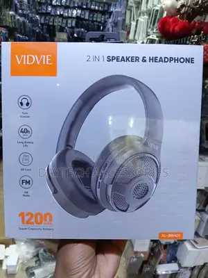 VIDVIE XL-BBH01 Wireless Speaker & Headphone 2-in-1.