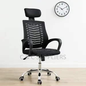 Head-Support Office Mesh Chair.