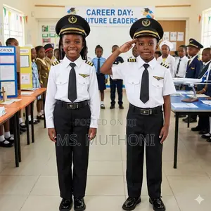 🌍👩‍✈👨‍✈ Future Captains in the Making CBC Pilot Uniforms