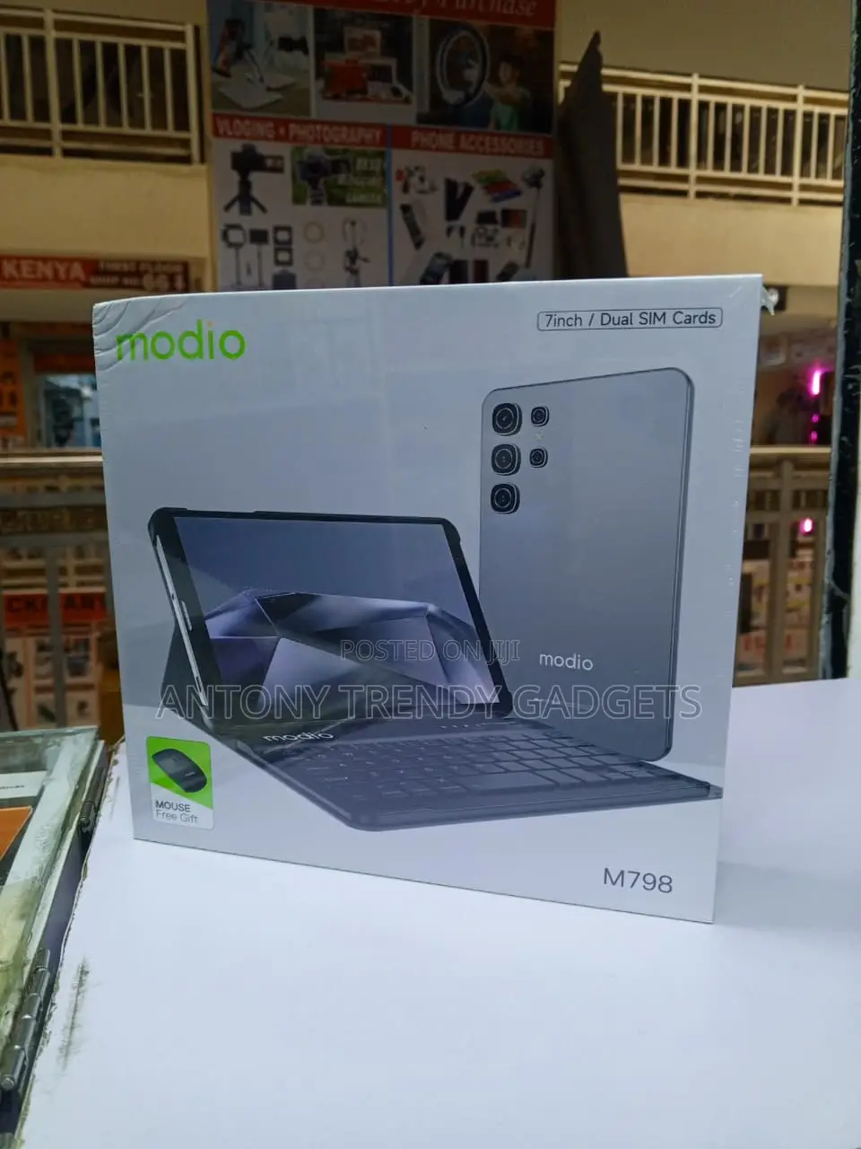 Modio M798 4g Android Tablet Dual Sim 8gb Ram 512gb Rom Keyboard Mouse