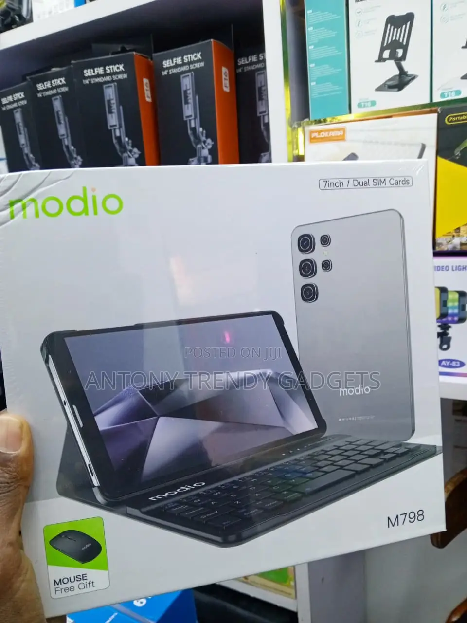 Modio M798 4g Android Tablet Dual Sim 8gb Ram 512gb Rom Keyboard Mouse