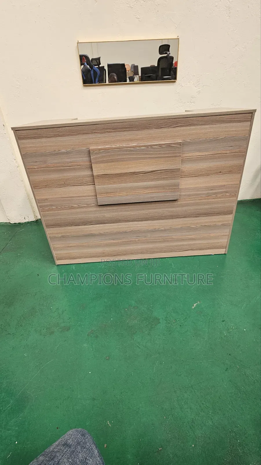 Modern Oak Reception Desk