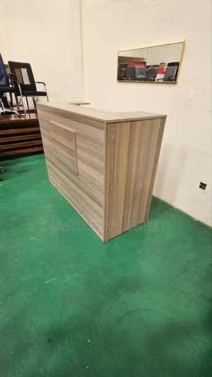 Modern Oak Reception Desk
