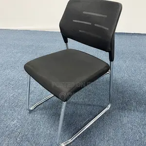 Office Chair : Medium Back Sled Base Office Visitor Chair