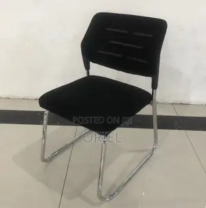 Office Chair : Medium Back Sled Base Office Visitor Chair