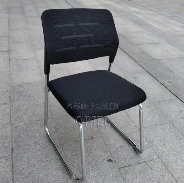 Office Chair : Medium Back Sled Base Office Visitor Chair