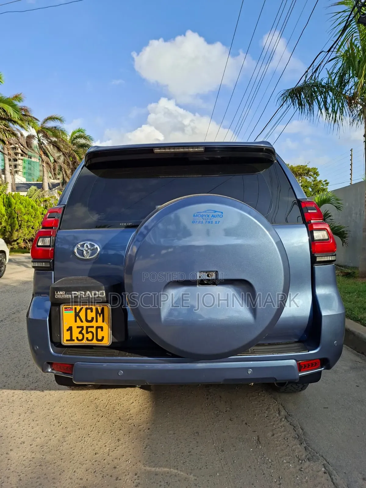Toyota Land Cruiser Prado 2010 Blue
