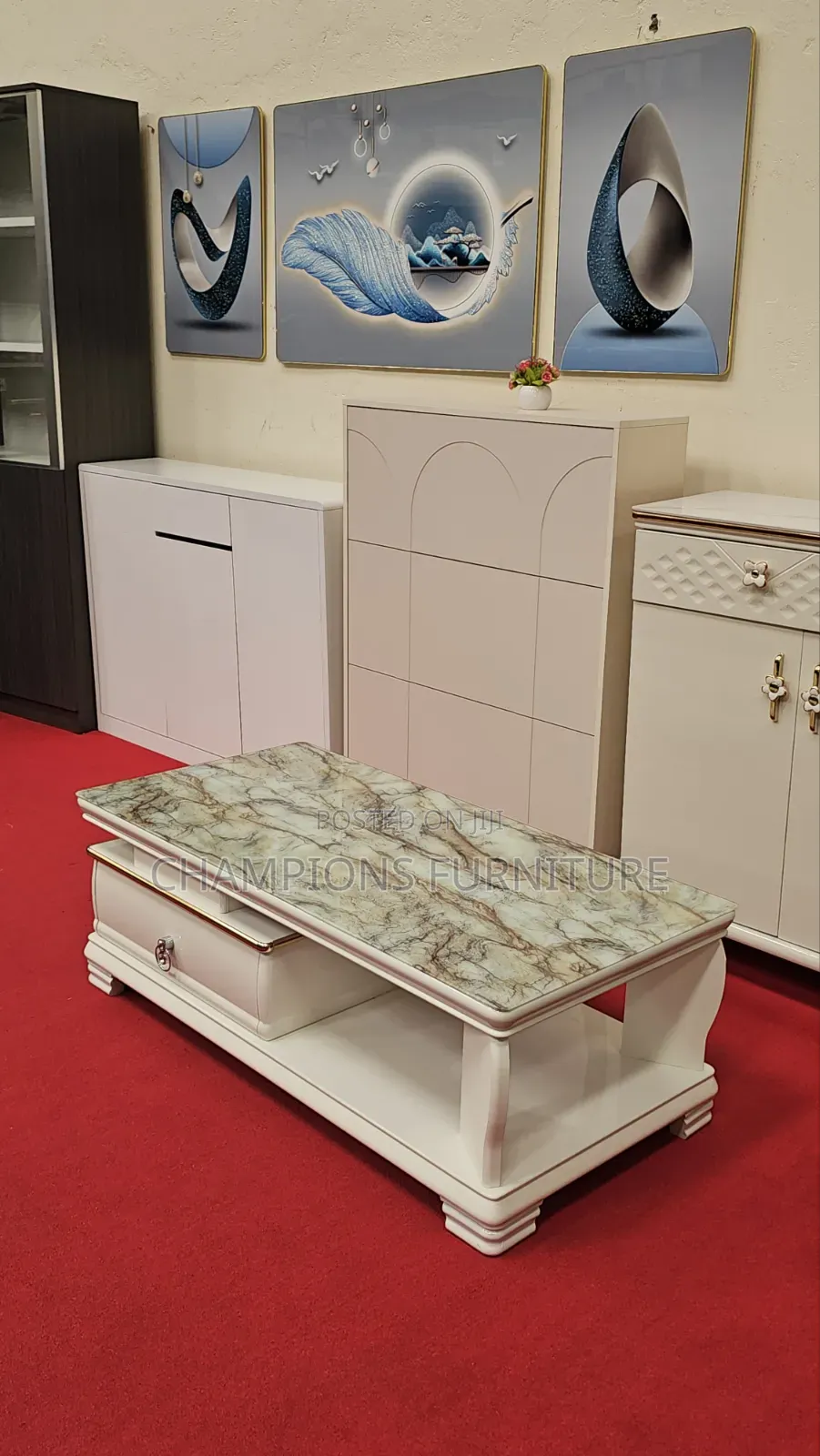The Pearl Marbletop Coffee Table