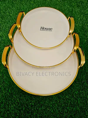 Acrylic Quality Serving Tray Set at Good Price