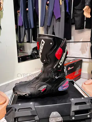 SPEED Motorcycle Racing Boots – Protective Riding Boots