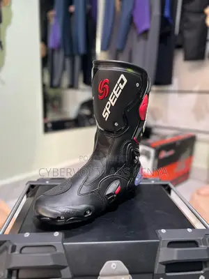SPEED Motorcycle Racing Boots – Protective Riding Boots