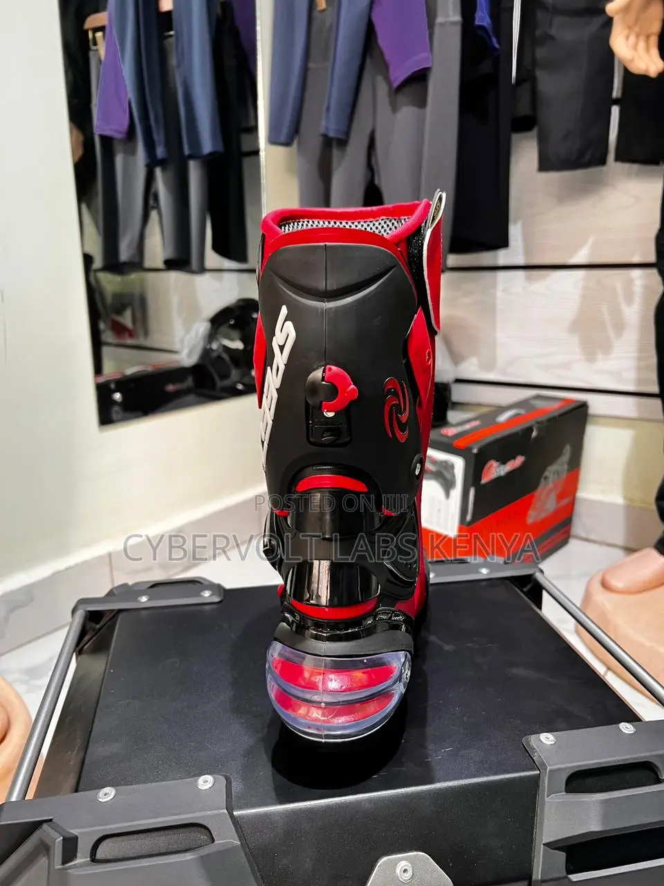 SPEED Motorcycle Racing Boots – Protective Riding Boots