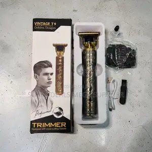 Sharp Steel Blades Vintage T9 Hair Clipper Shaving Machine