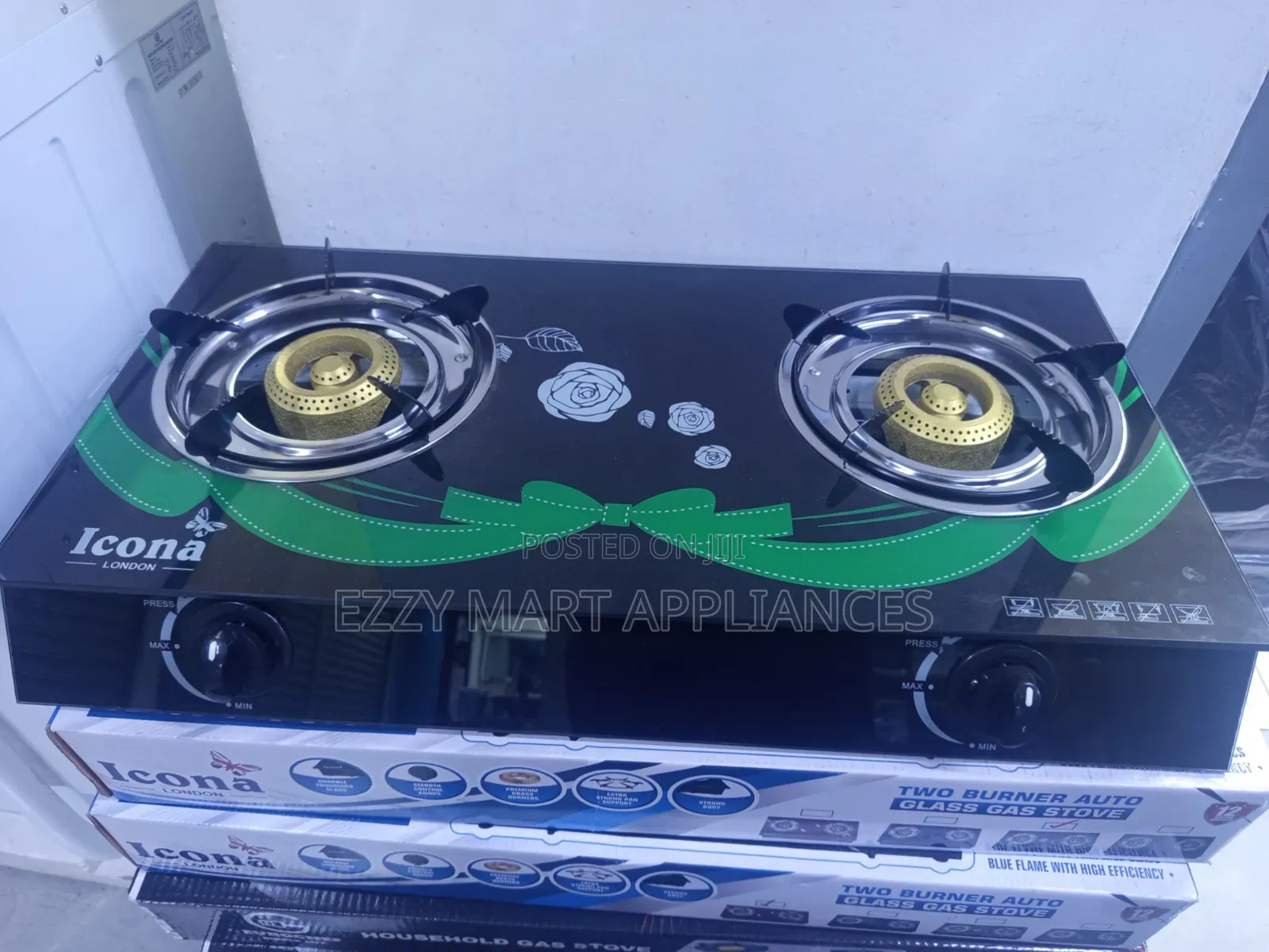 Icona Glass Top Burner