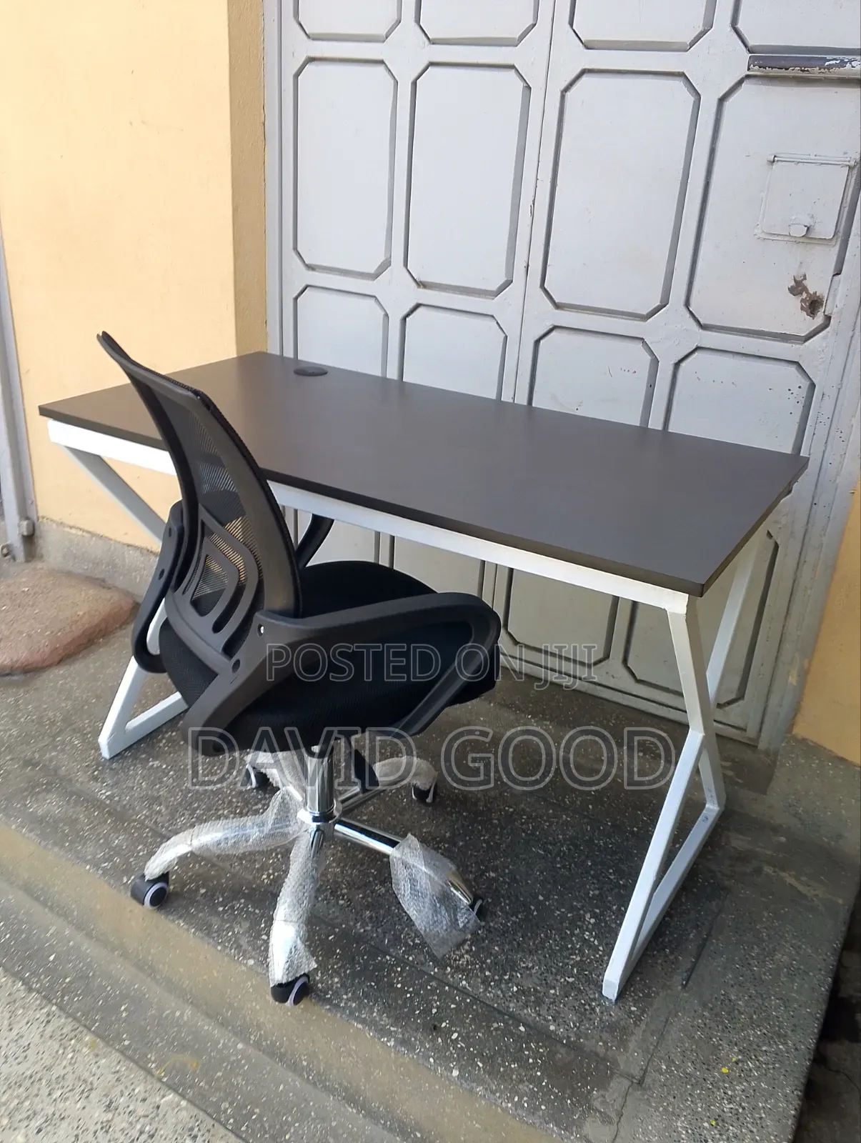 X Design Executive Office Table and a Chair