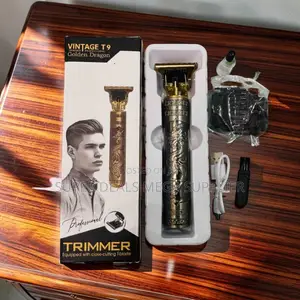 Quick Hair Cutting Vintage T9 Hair Clipper Shaving Machine