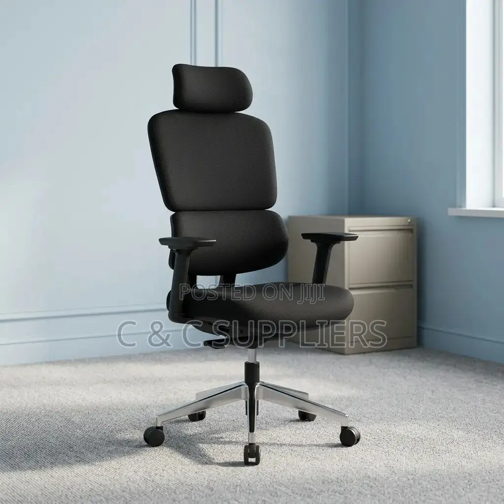 Orthopedic Fabric Modern Chair