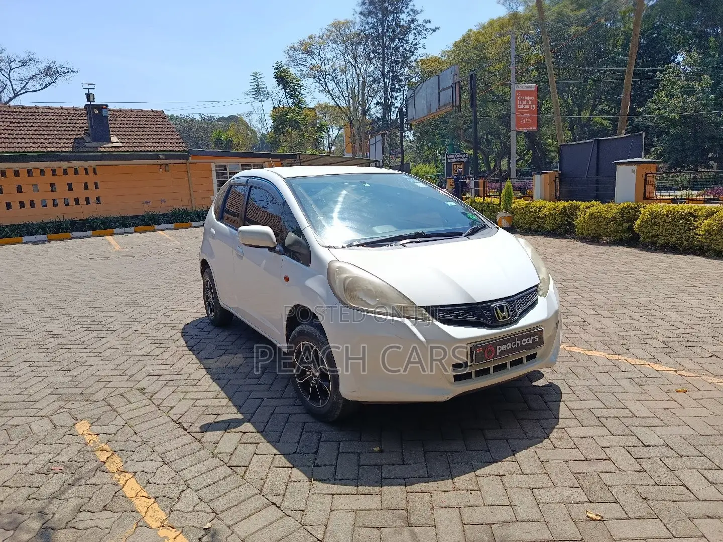 Honda Fit 2012 White