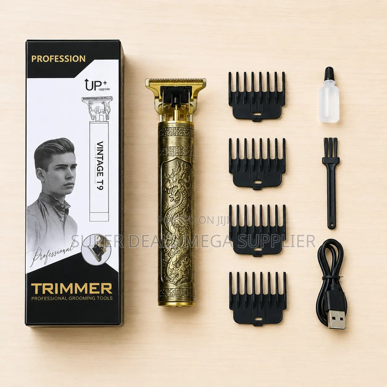 Efficient Hair Cutting Vintage T9 Hair Clipper Shaving Machine