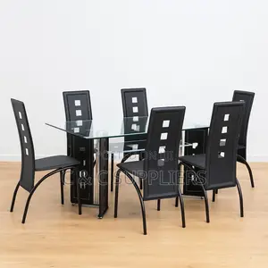 Dining Table + 6 Chairs(Dining Set)