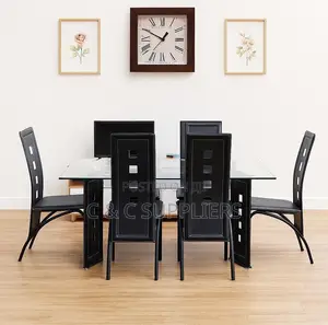 Dining Table + 6 Chairs(Dining Set)