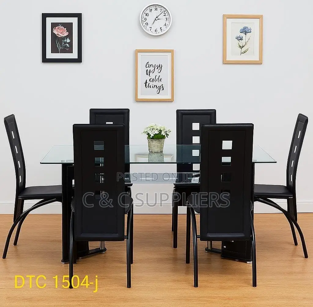 Dining Table + 6 Chairs(Dining Set)