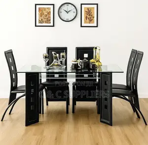 Dining Table + 6 Chairs(Dining Set)