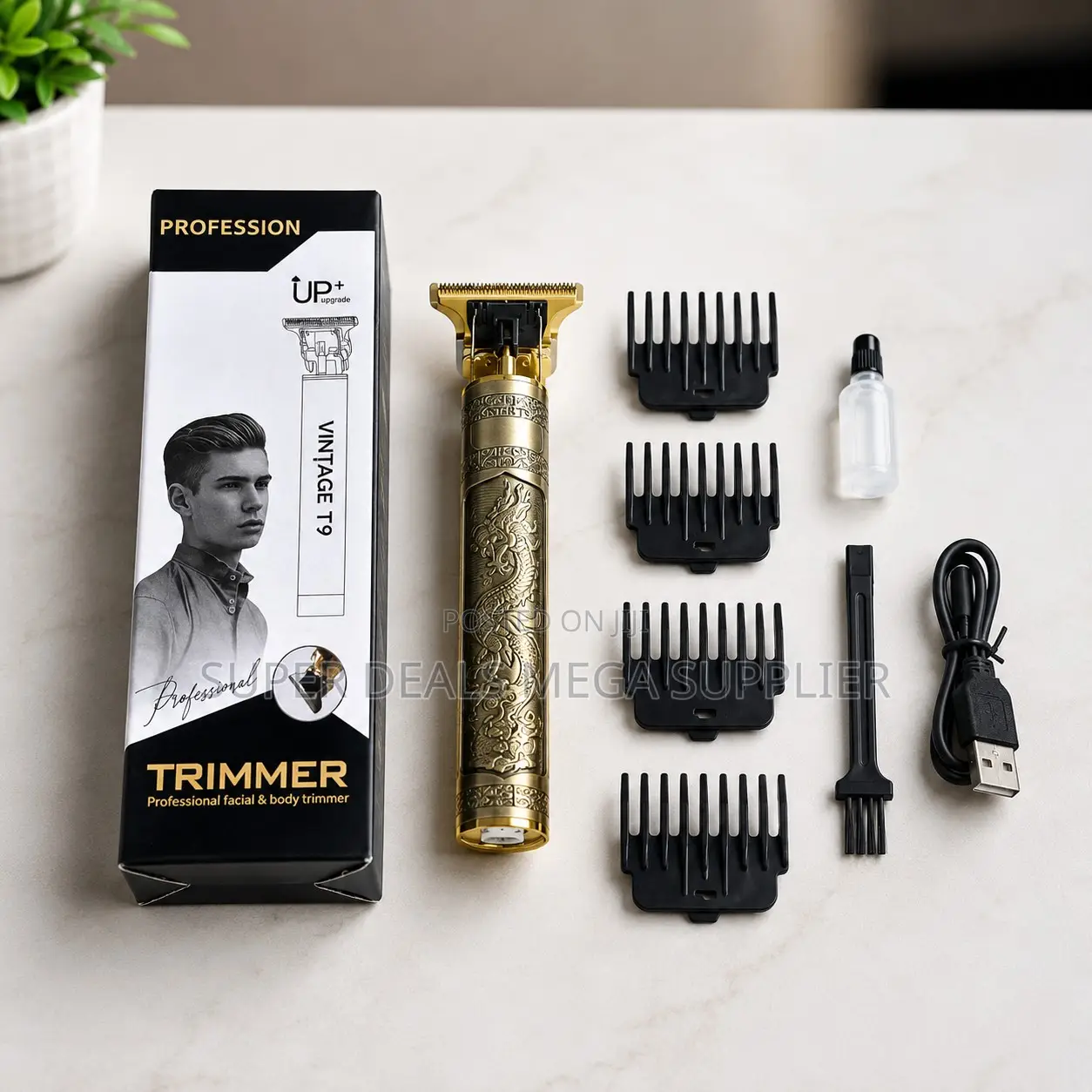 Reliable Performance Vintage T9 Hair Clipper Shaving Machine