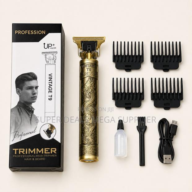 Easy Beard Trimming Vintage T9 Hair Clipper Shaving Machine