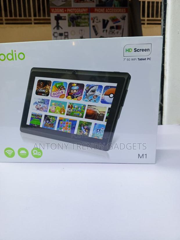 Modio M1 7" Kids Android Tablet 4GB RAM 128GB Storage 5G WiFi