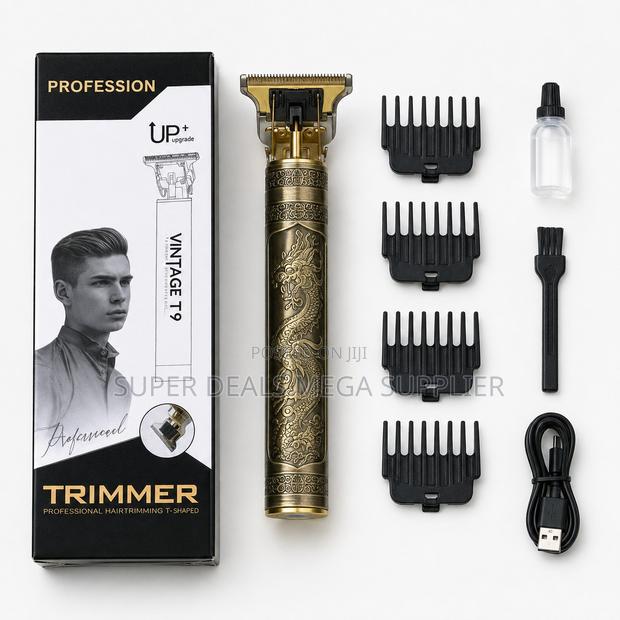 Smooth Cutting Action Vintage T9 Hair Clipper Shaving Machine