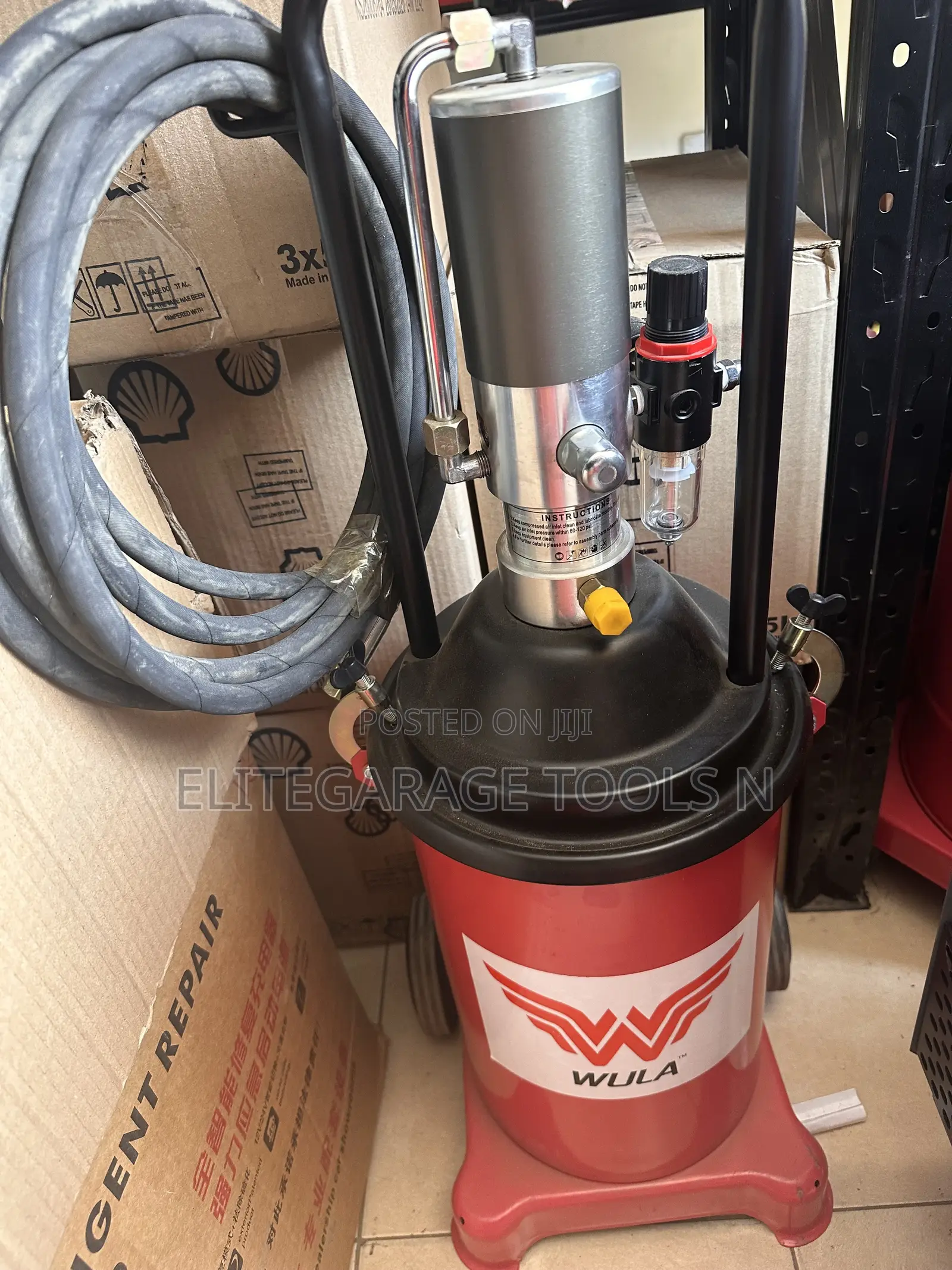 High Quality New Italian Pneumatic Greasing Machine