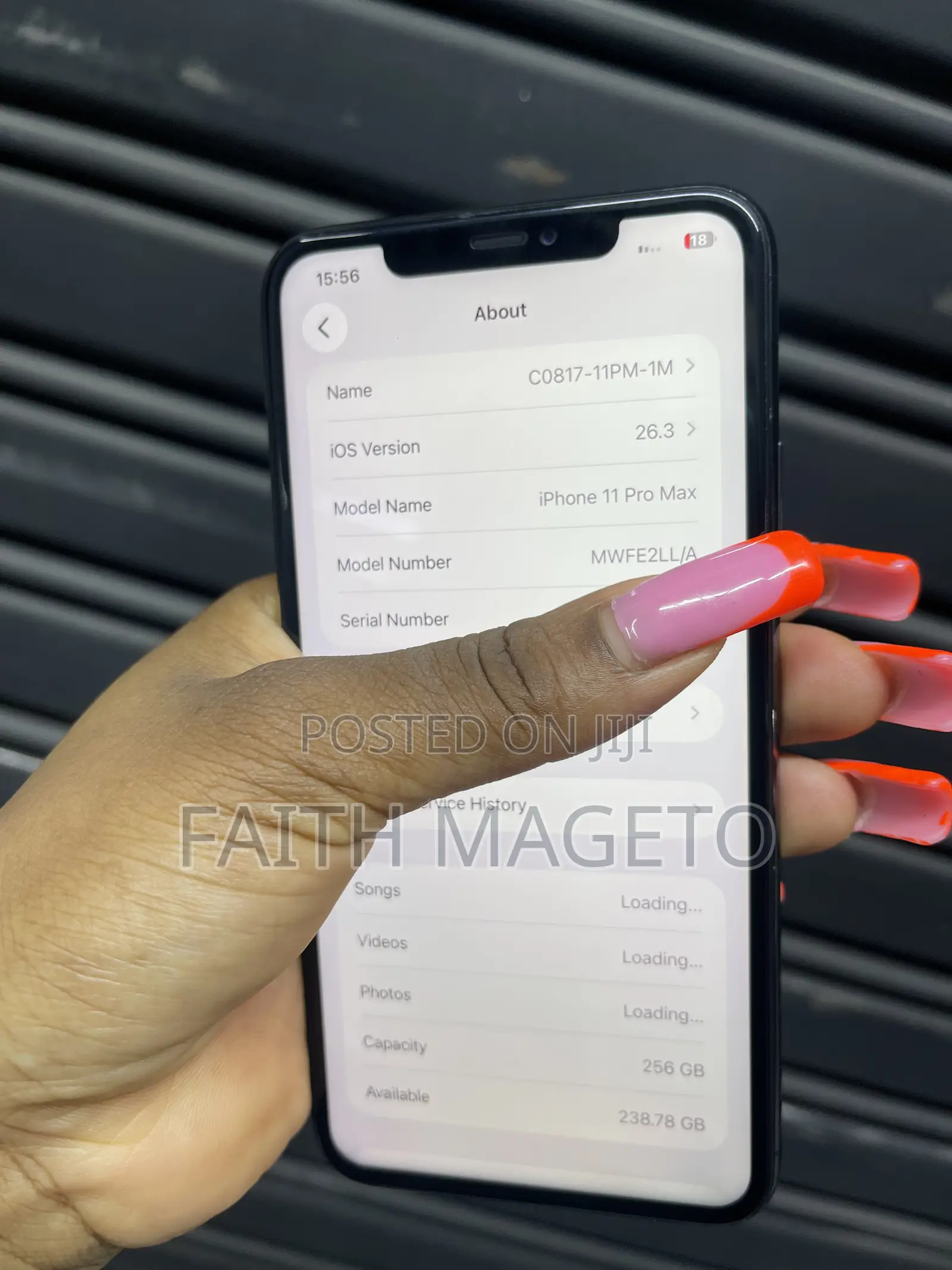 Apple iPhone 11 Pro Max 256 GB Graphite