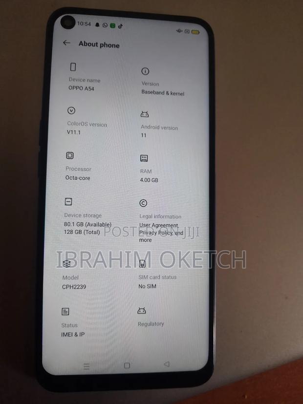 Oppo A54 128 GB Blue - thumbnail 6
