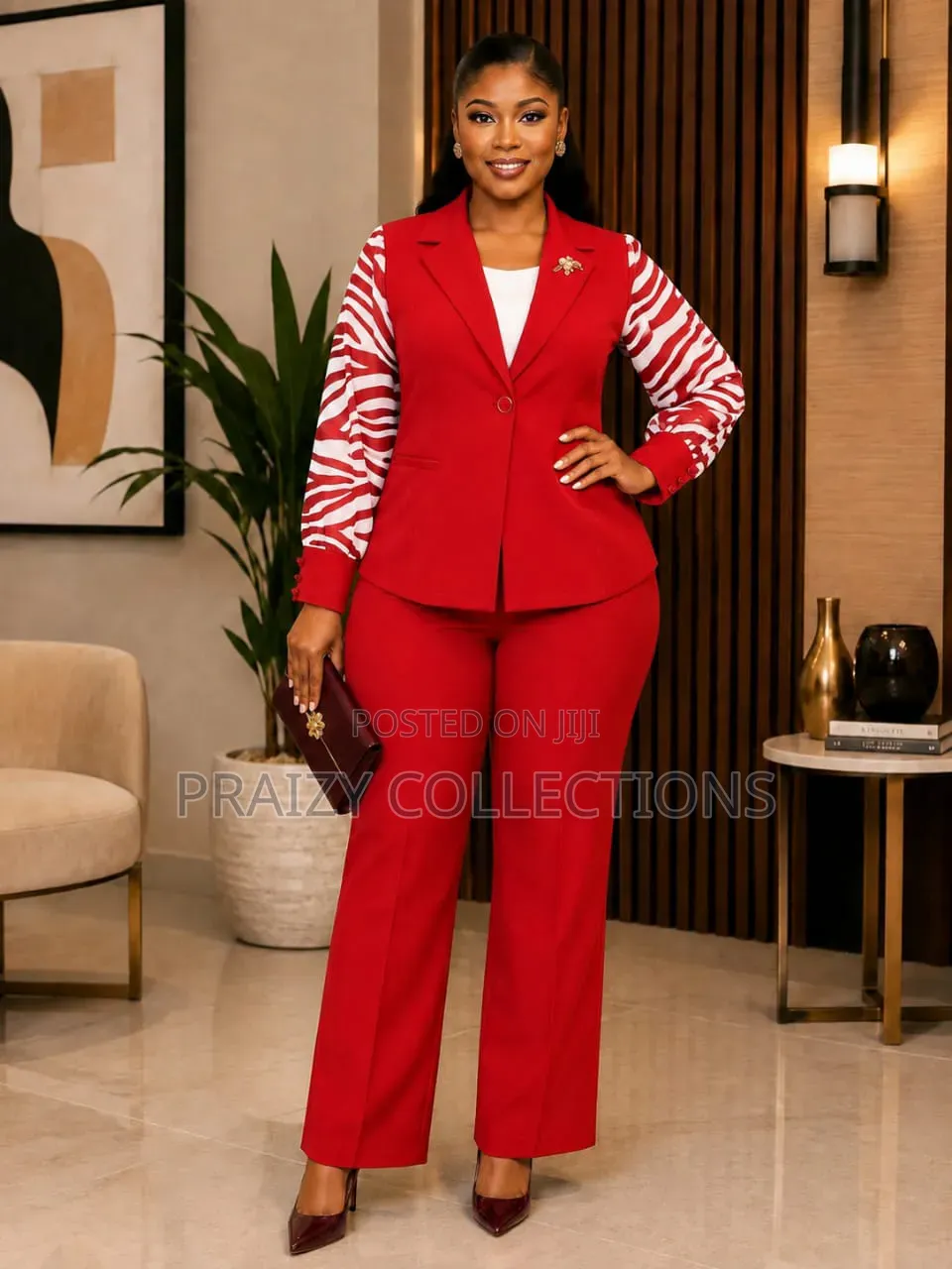 2pc Ladies Trouser Suits