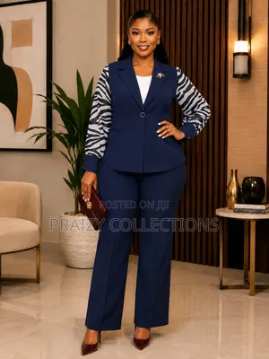 2pc Ladies Trouser Suits